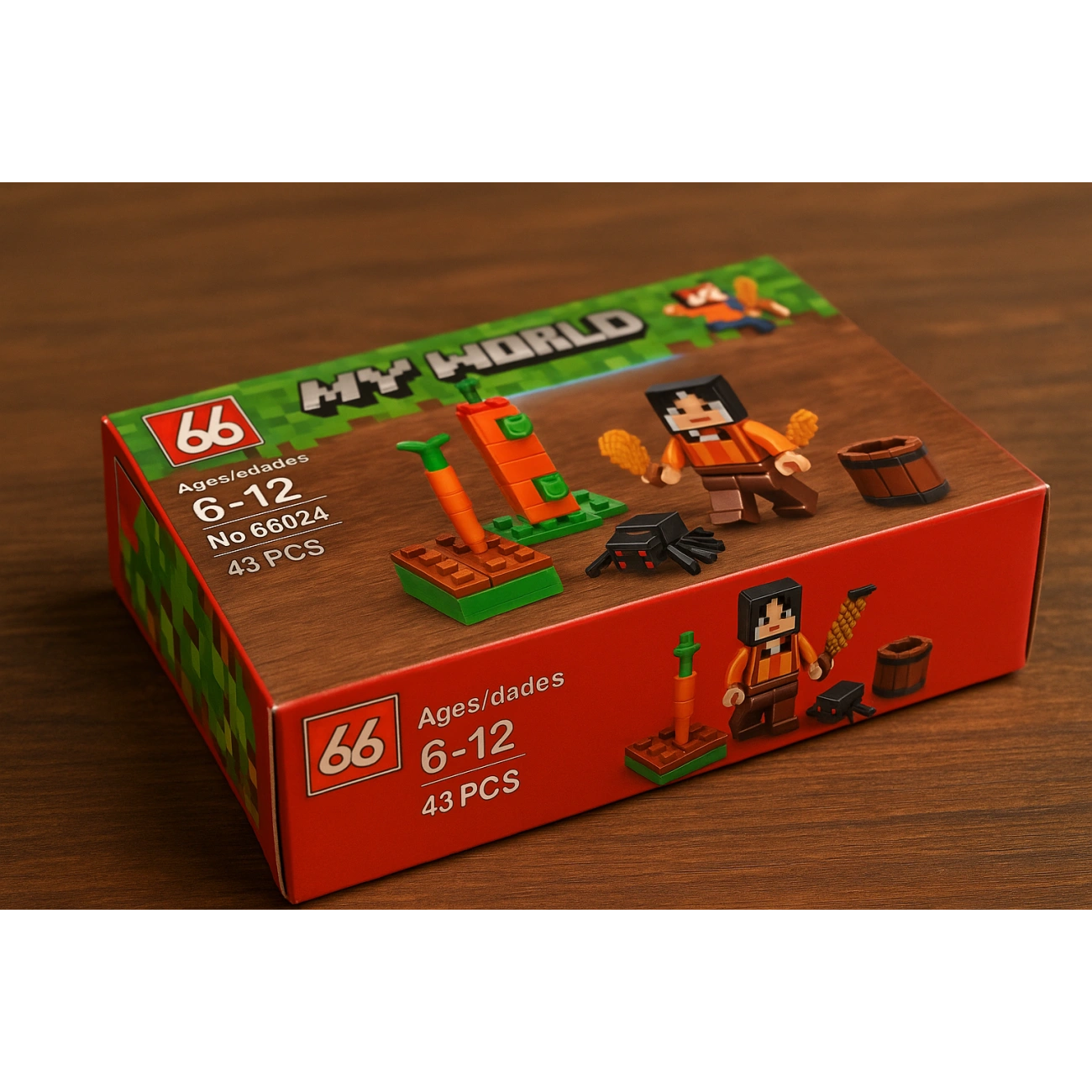 Набор игровой для детей Minecraft горный сад 43 эл. (29187901) - фото 3 Набор игровой для детей Minecraft горный сад 43 эл. (29187901) - фото 3