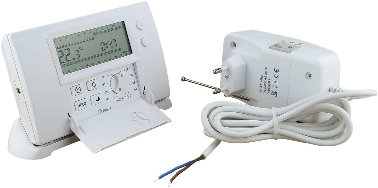 Програматор температури Euroster 2006 TXRX безпровідний тижневий (28414664) - фото 1 Програматор температури Euroster 2006 TXRX безпровідний тижневий (28414664) - фото 1