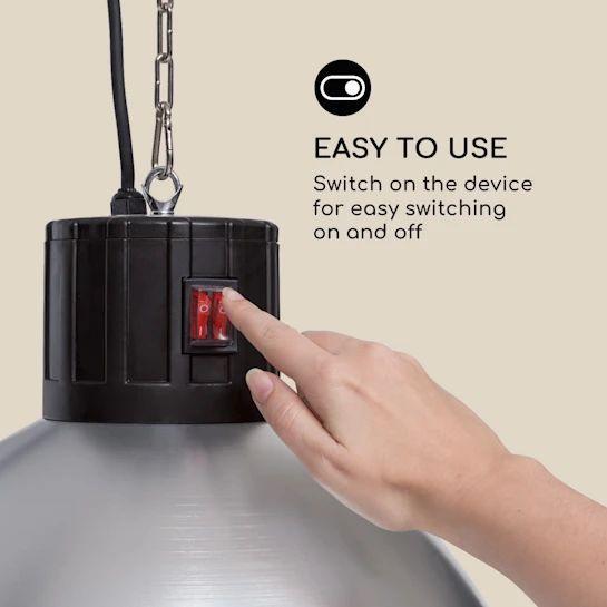 Обігрівач Blumfeld Heatbellt інфрачервоний - фото 5 Обігрівач Blumfeld Heatbellt інфрачервоний - фото 5