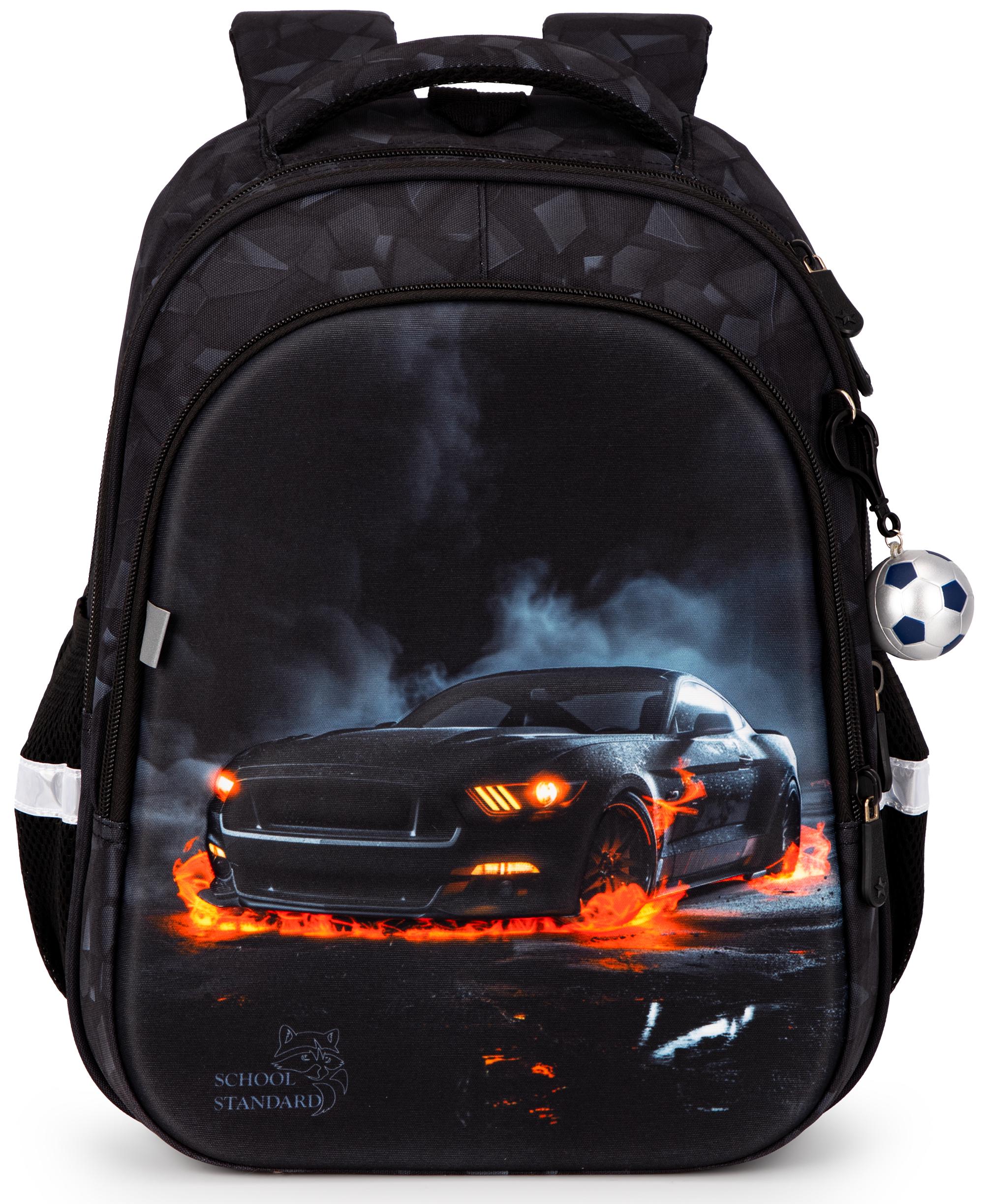 Рюкзак для хлопчика School Standard Машина ортопедичний для першокласника 38х30х18 см (150-19) - фото 2