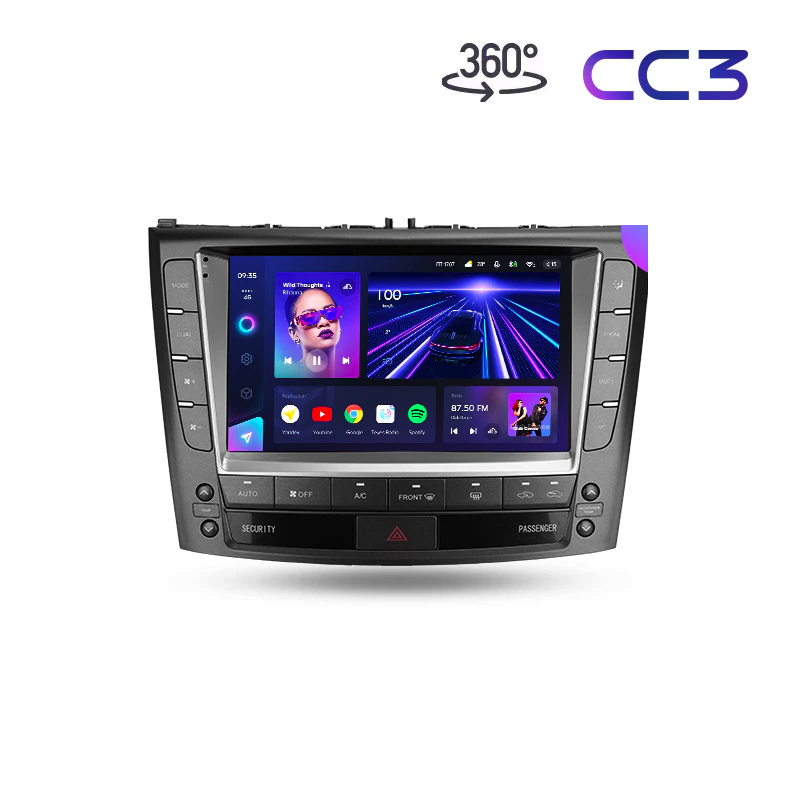 Автомагнитола штатная Teyes CC3 360° для Lexus IS250 XE20 2005-2013 Android (1801588535) - фото 10