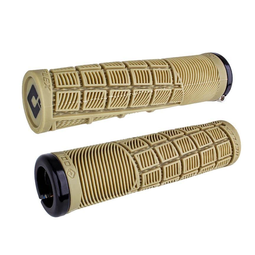 Грипсы ODI Reflex v2.1 Lock-On MTB Closed End 135 мм Tan (D33RXT-B)