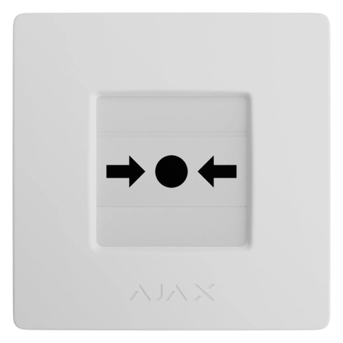Извещатель ручной пожарный беспроводной Ajax Manual Call Point 8EU ASP для тревожной сигнализации White (35227128) Извещатель ручной пожарный беспроводной Ajax Manual Call Point 8EU ASP для тревожной сигнализации White (35227128)