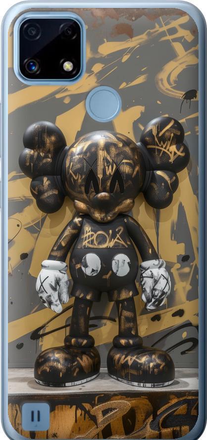 Чехол на Realme C21 Bronze kaws (6097u-2321-42517)