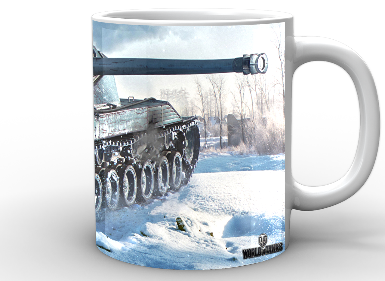 Чашка World of Tanks Мир танков Снег WT.02.035