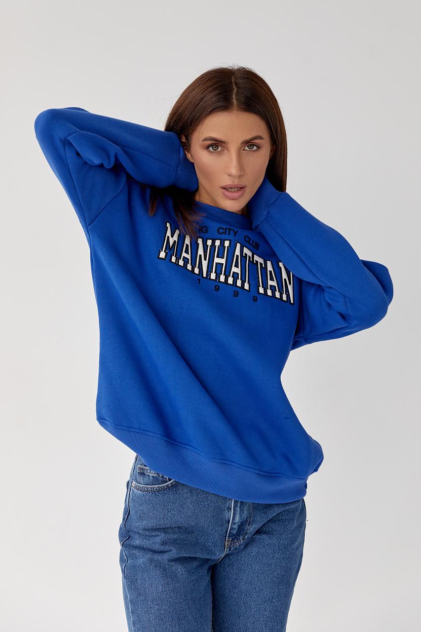 Світшот "Manhattan" S Джинсовий (9443378)