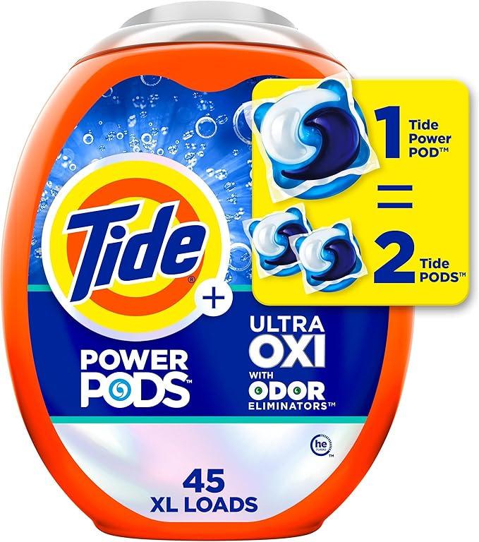 Капсули для прання Tide Ultra OXI Power PODS з усунення запаху 45 шт. - фото 2 Капсули для прання Tide Ultra OXI Power PODS з усунення запаху 45 шт. - фото 2