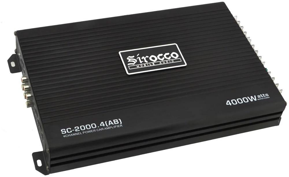 Усилитель CAR AMP SC-2000 4CH 4000W 7580 Black Усилитель CAR AMP SC-2000 4CH 4000W 7580 Black