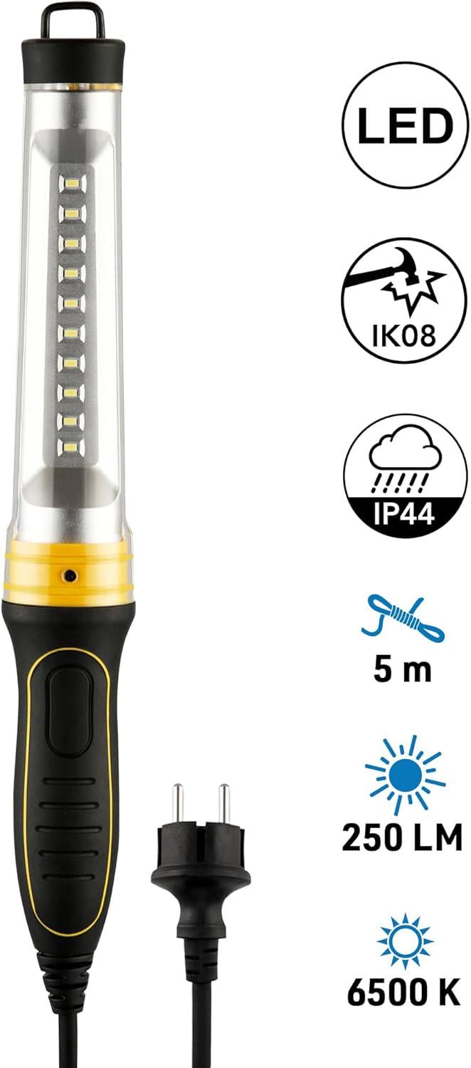 Лампа робоча Electraline LED 250 Лм 5 м IP44 - фото 2
