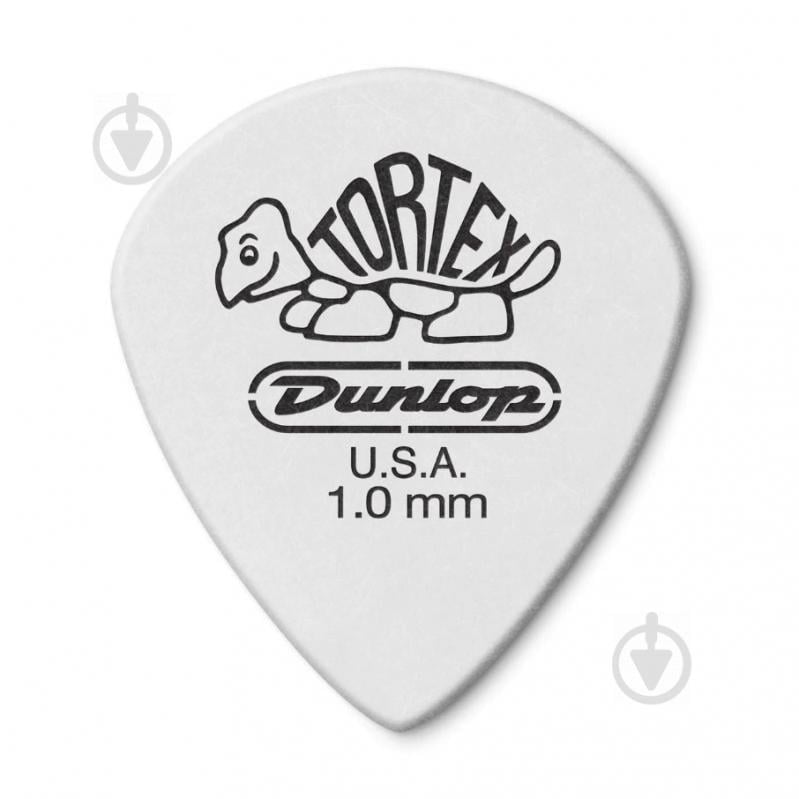 Медіатори Dunlop 4781 Tortex White Jazz III Guitar Pick 1.0 mm (1 шт.)