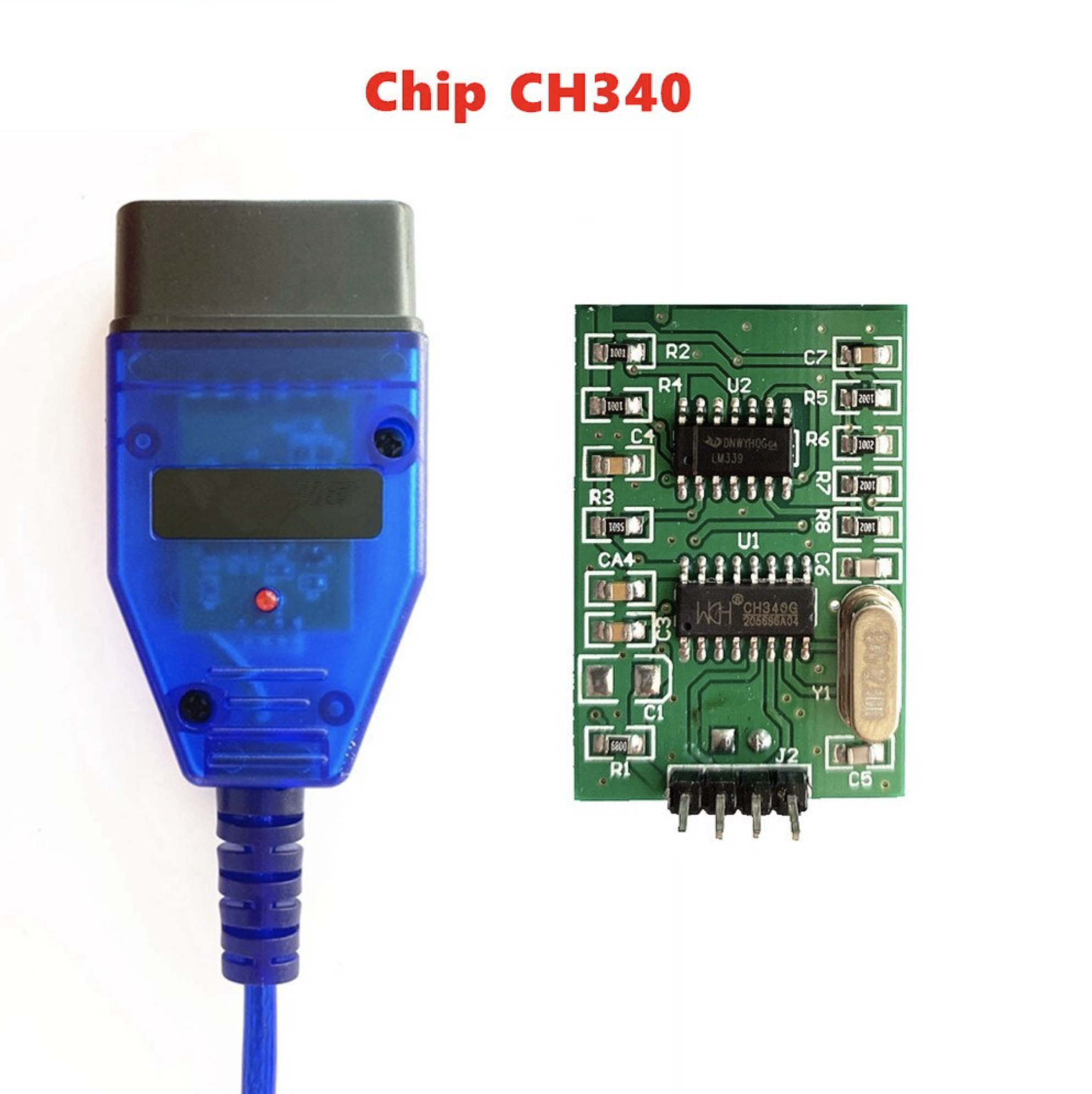 Адаптер діагностичний VAG-COM 409.1 на чипі CH340 (5647063) - фото 2 Адаптер діагностичний VAG-COM 409.1 на чипі CH340 (5647063) - фото 2