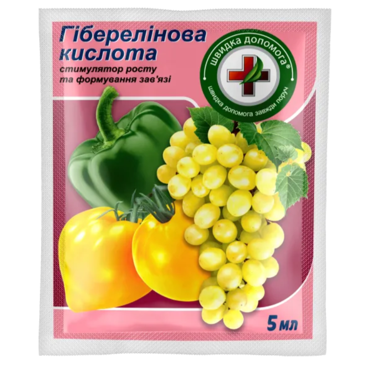 Фитогормон-стимулятор роста Гиберелиновая кислота 5 мл (X-2491)