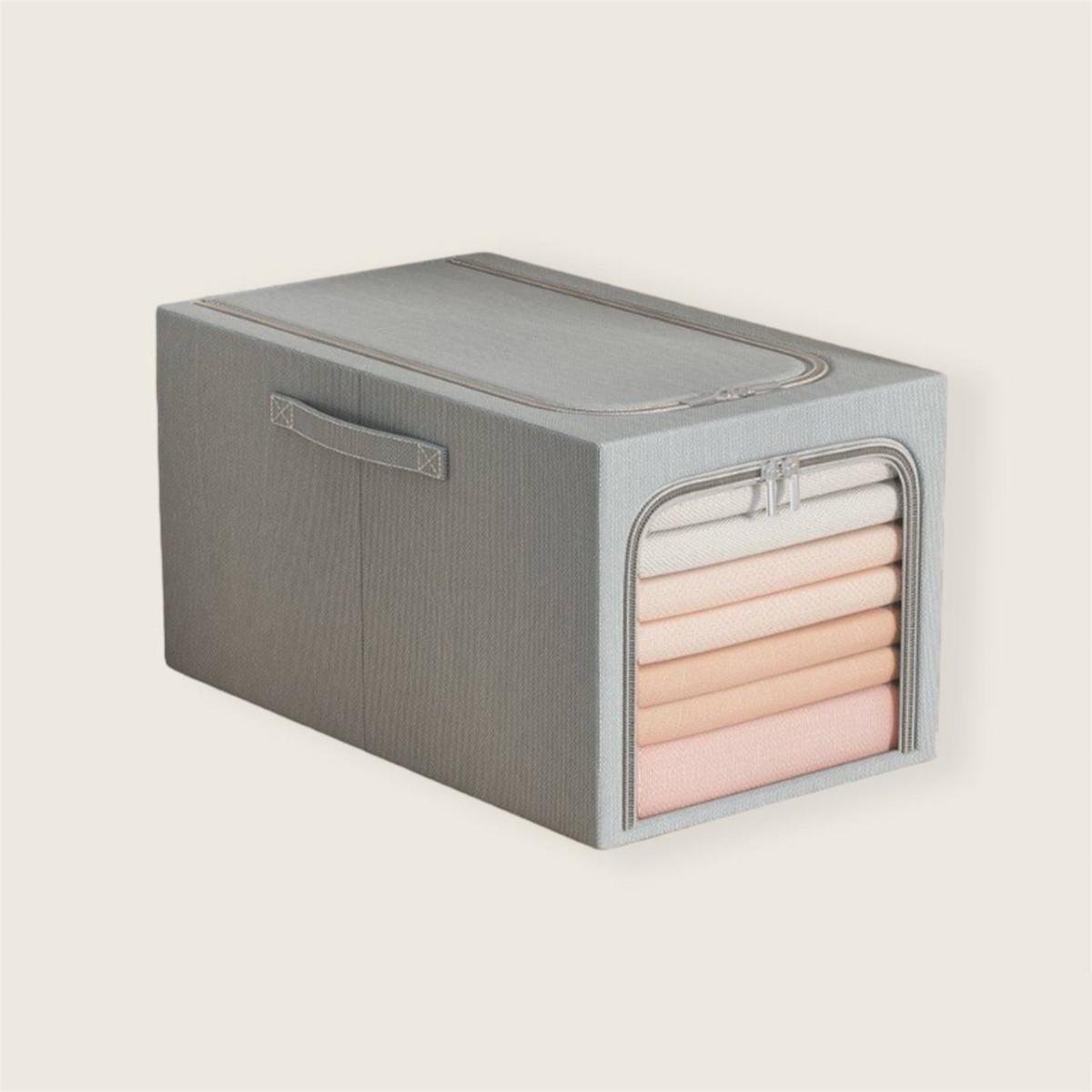 Органайзер для хранения вещей 14219 50 л 46х35х30 см серый (4705037) - фото 1