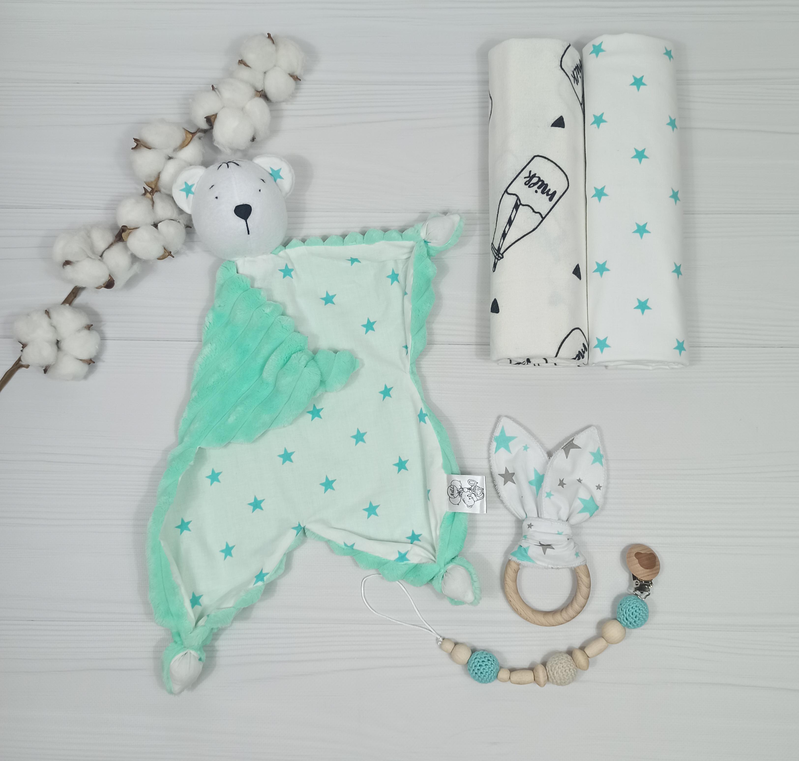 Подарочный набор albabybox Мятные звезды 5 шт. (NA 18205088)