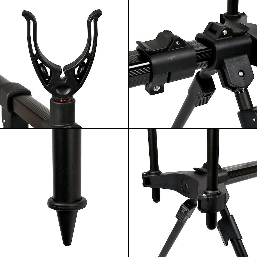 Род-под Sams Fish Profi Carp для 5 спінінгів з чохлом 76-120 см Чорний (SF24337-5) - фото 2 Род-под Sams Fish Profi Carp для 5 спінінгів з чохлом 76-120 см Чорний (SF24337-5) - фото 2