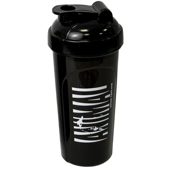 Шейкер спортивный Universal Nutrition Animal из пластика с сеткой 700 мл Черный (124-125-sh-UNА-700)