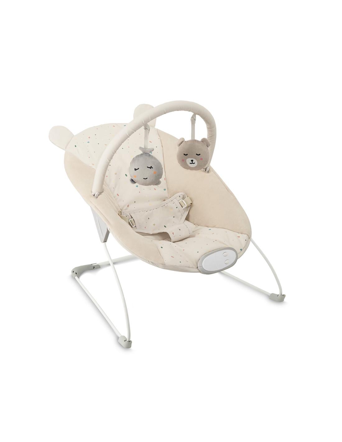 Кресло-качалка MoMi GLOSSY Beige