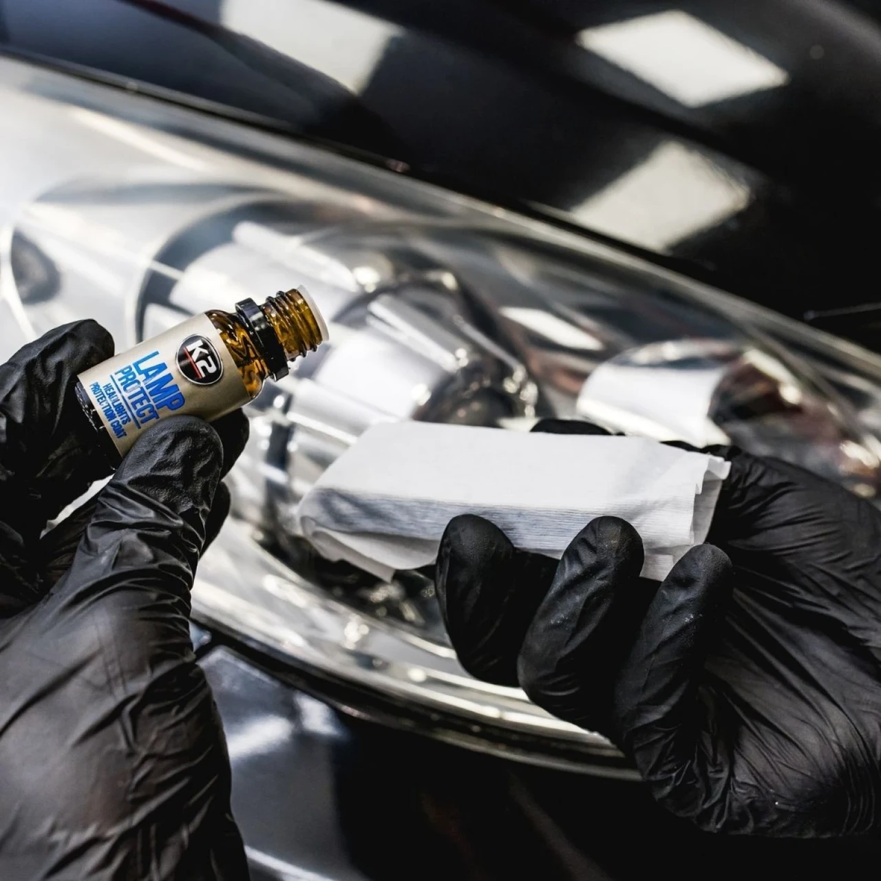 Засіб для захисту фар K2 Lamp Protect 10 мл - фото 2 Засіб для захисту фар K2 Lamp Protect 10 мл - фото 2