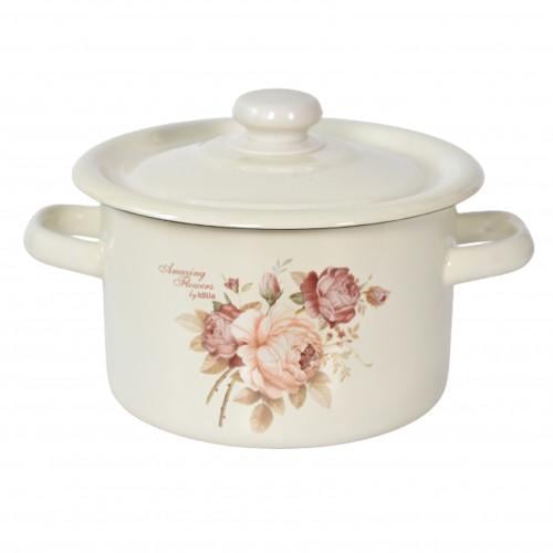 Кастрюля Idilia Роза Amazing Flowers цилиндрическая 1,5 л (1608/2)