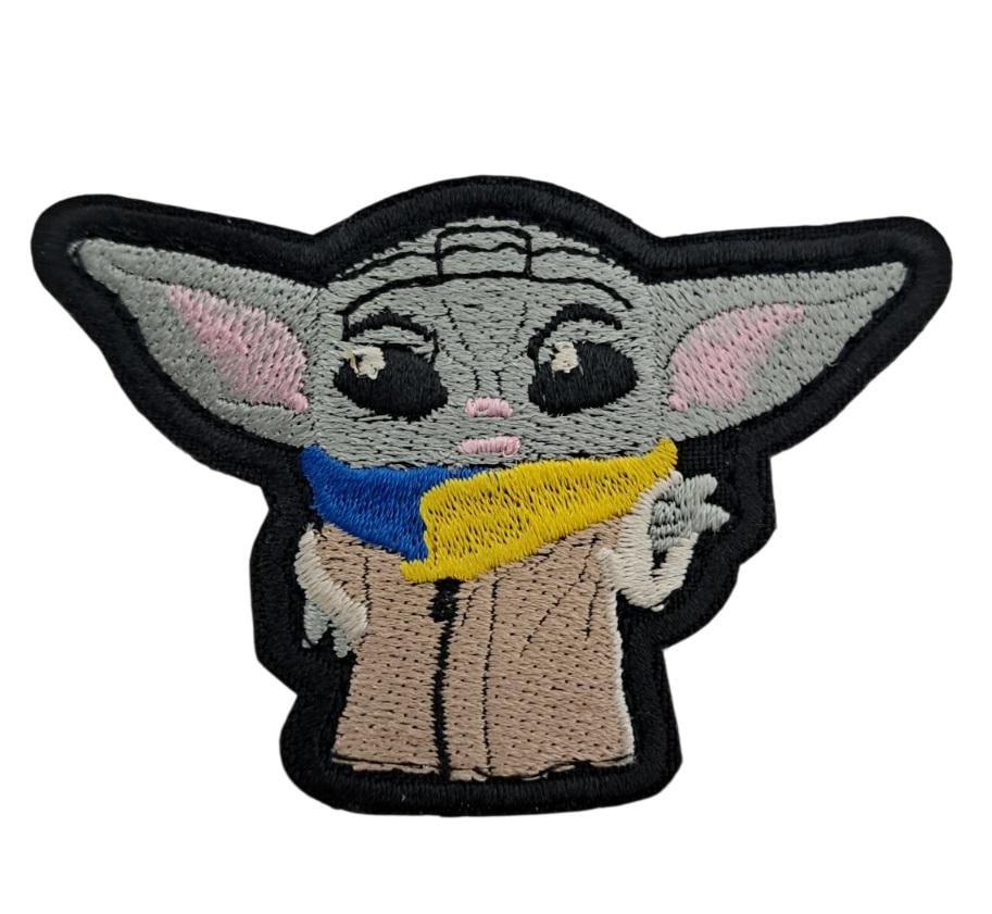 Шеврон "Йода-малюк-UK" 8x5,5 см (11736)