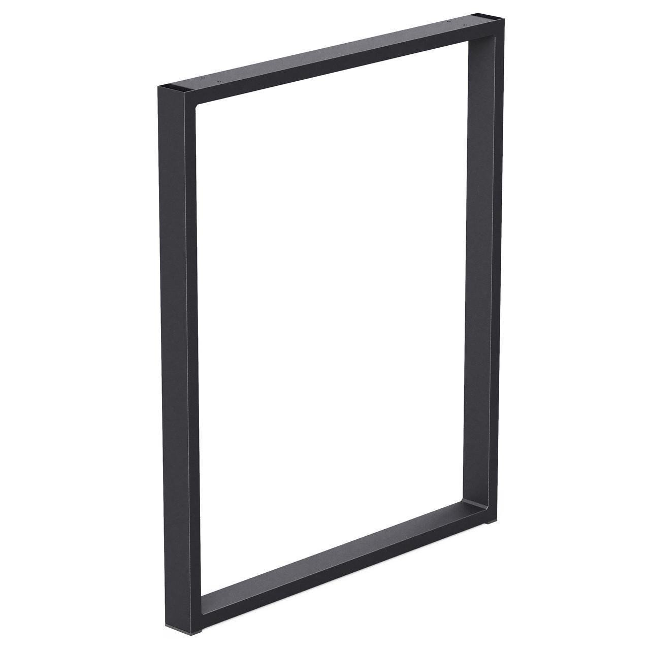 Опора для стола из металла 600х50 мм H 730 мм 50x20 мм Черный (1185) Опора для стола из металла 600х50 мм H 730 мм 50x20 мм Черный (1185)