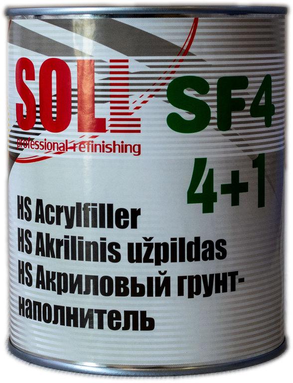 ᐉ Грунт акриловый SOLL HS SF4 4:1 1 л Темно-серый (000033218) • Купить ...