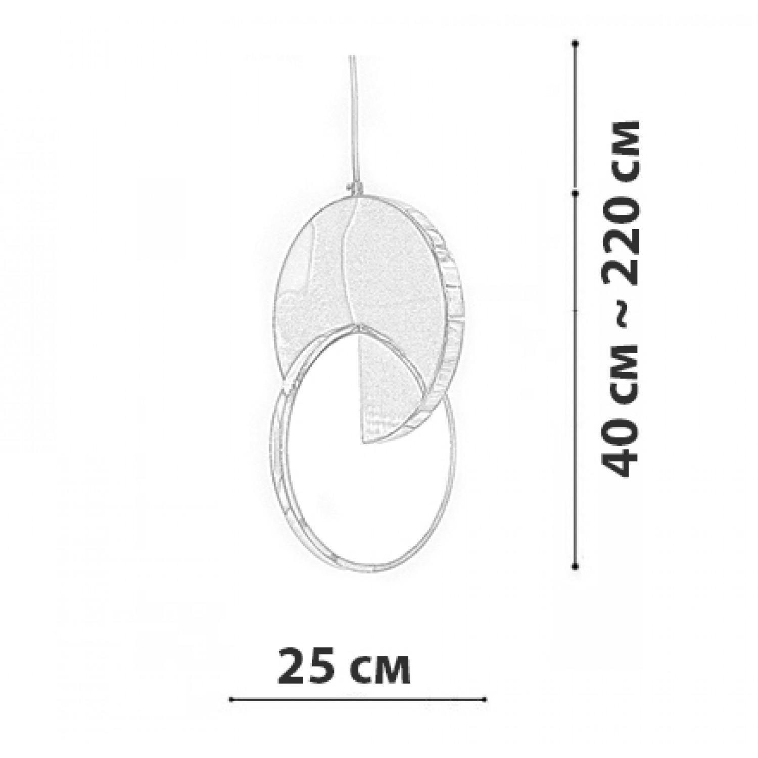 Подвесний светильник Friendlylight Gloyot L Gold FL3150 - фото 3 Подвесний светильник Friendlylight Gloyot L Gold FL3150 - фото 3