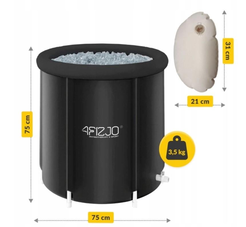 Бассейн каркасный для ледяной ванны 75х75 см 320 л (id_1164) - фото 3 Бассейн каркасный для ледяной ванны 75х75 см 320 л (id_1164) - фото 3