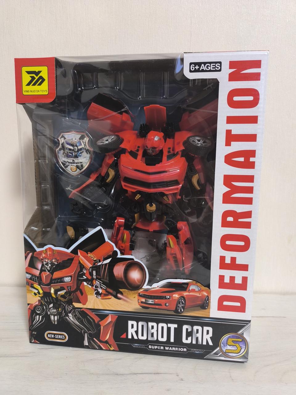 Трансформер Бамблбі Автобот 30 см Червоний - фото 3 Трансформер Бамблбі Автобот 30 см Червоний - фото 3