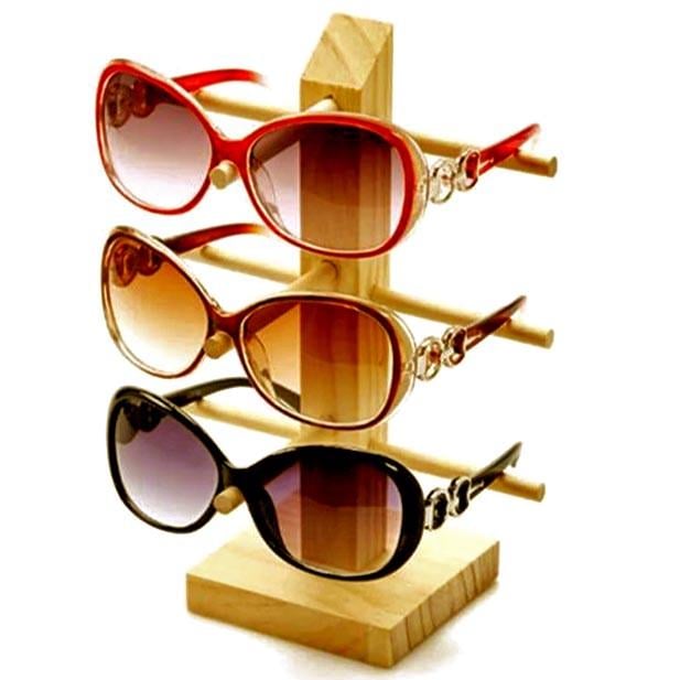 Органайзер для окулярів з дерева Батумі 3 Каррі (ОЧК-300203)