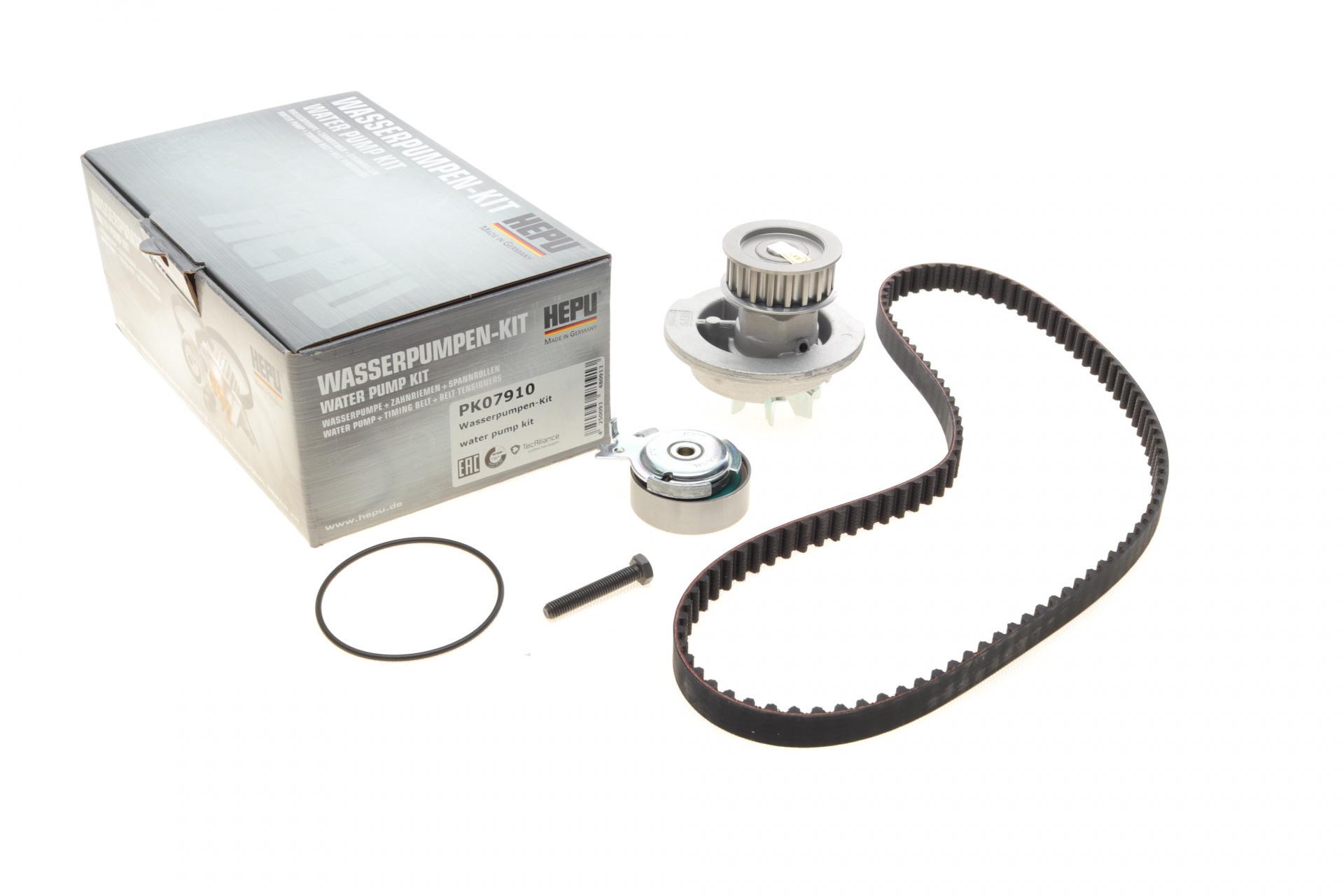 Комплект ГРМ і помпа Hepu Daewoo Lanos 1.4/1.5 97- (PK07910)