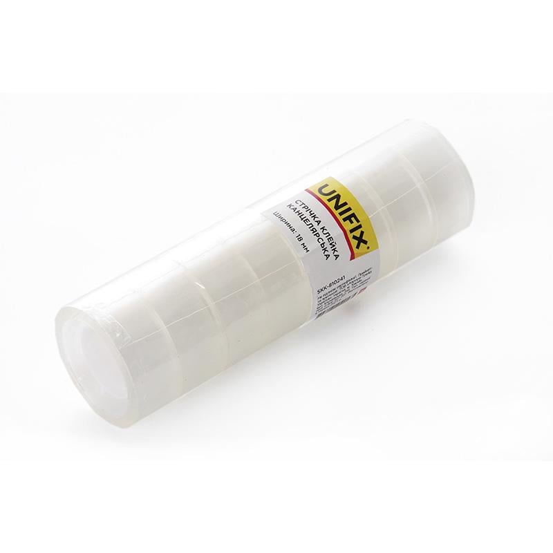 Лента клейкая канцелярская Unifix SKK-810241-20 8 шт. (18665687)