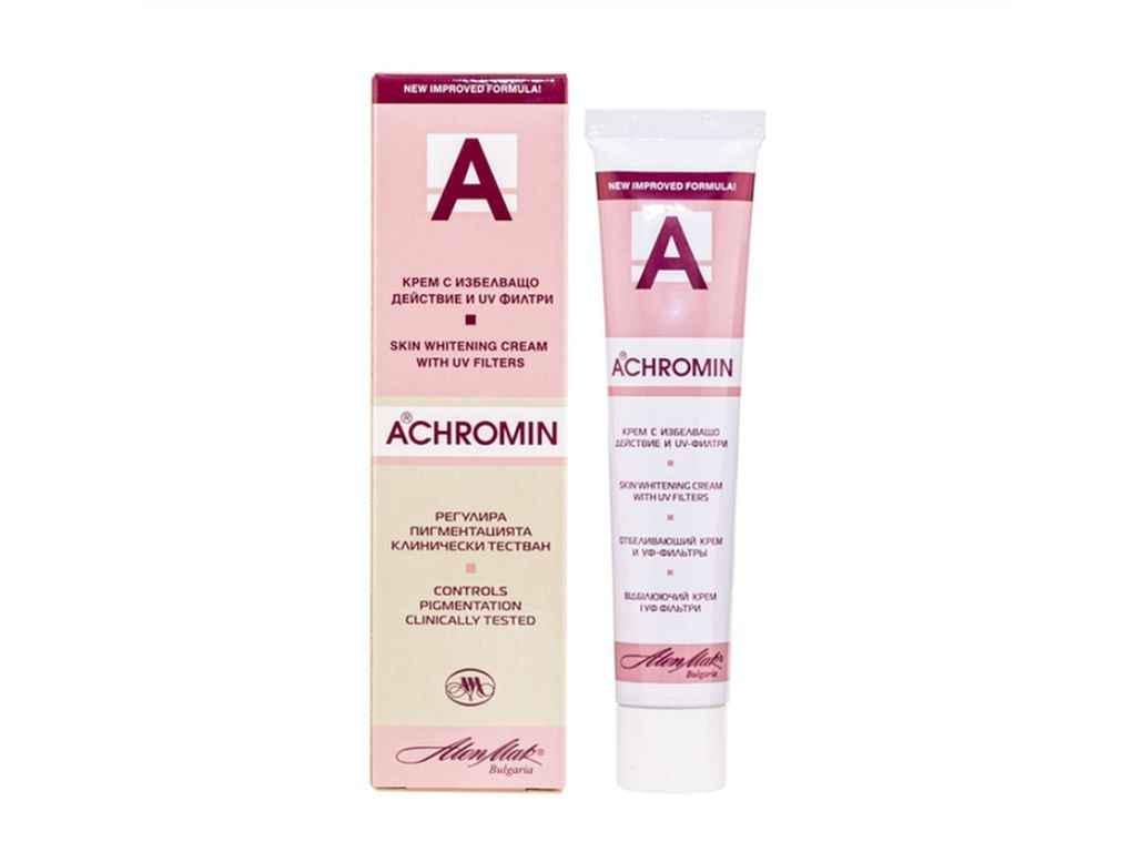 Крем для лица ALEN MAK ACHROMIN отбеливающий с УФ-фильтром 45 мл (512)