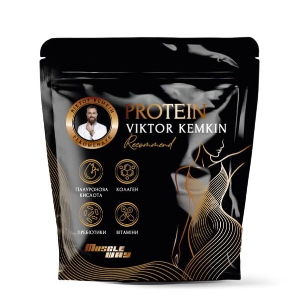 Протеиновый комплекс MuscleWay Viktor Kemkin 80% на 16 порций 500 г Без вкуса (21-125-pvk-mw-rs500)