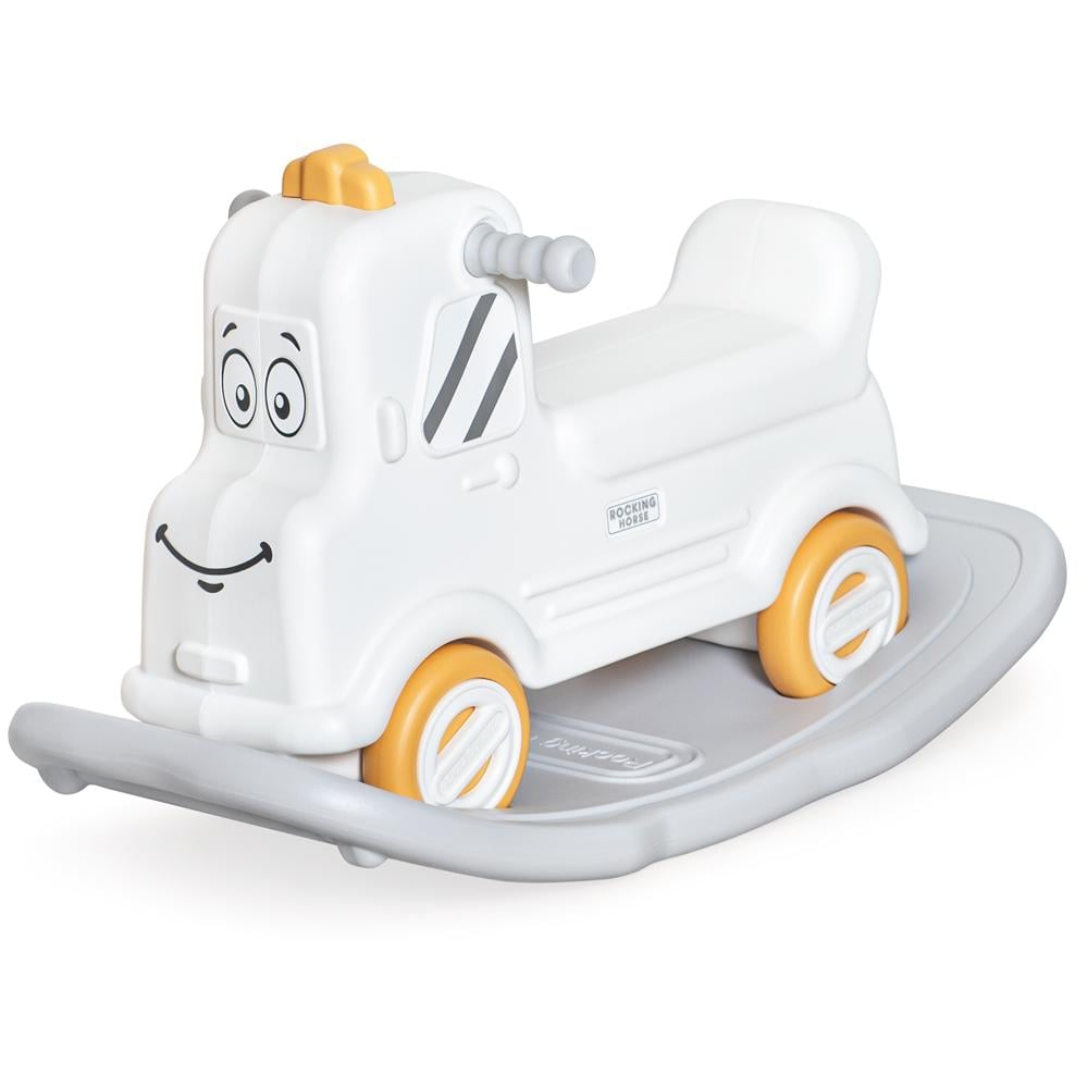 Машинка-гойдалка Mealux Mack (KD-D121 White)