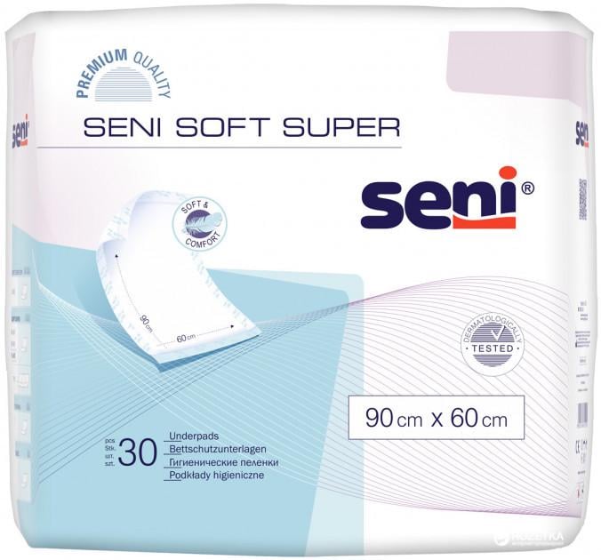 Пеленки Seni Soft Super 60x90 см 30 шт.