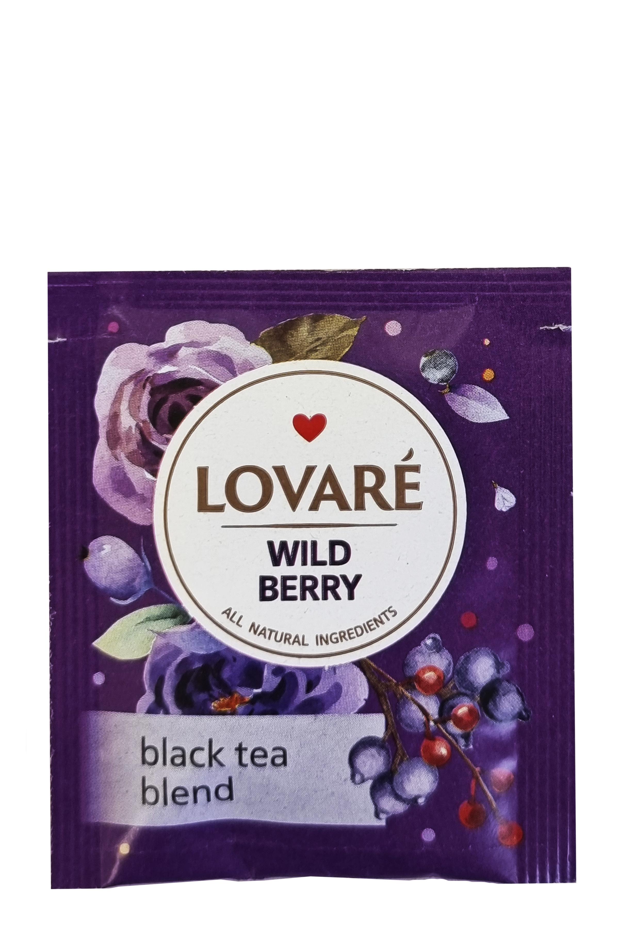 Чай Lovare Дикі Ягоди 50 пакетиків 2 г (52386)