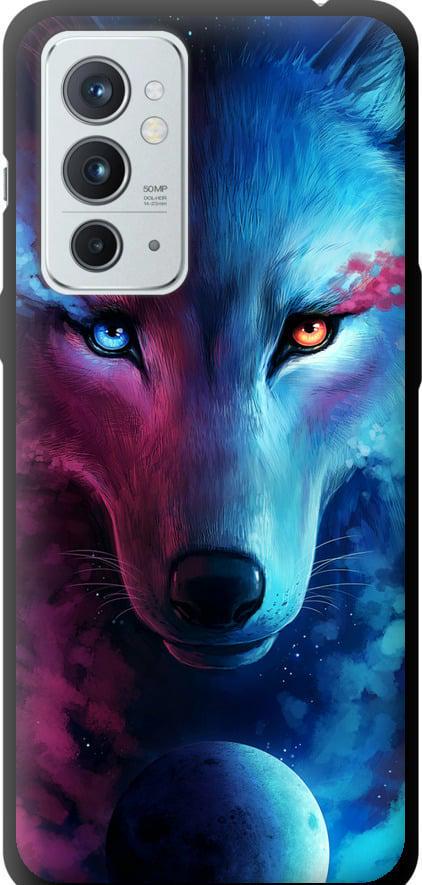 Чехол на OnePlus 9RT Арт-волк (3999b-2520-42517)