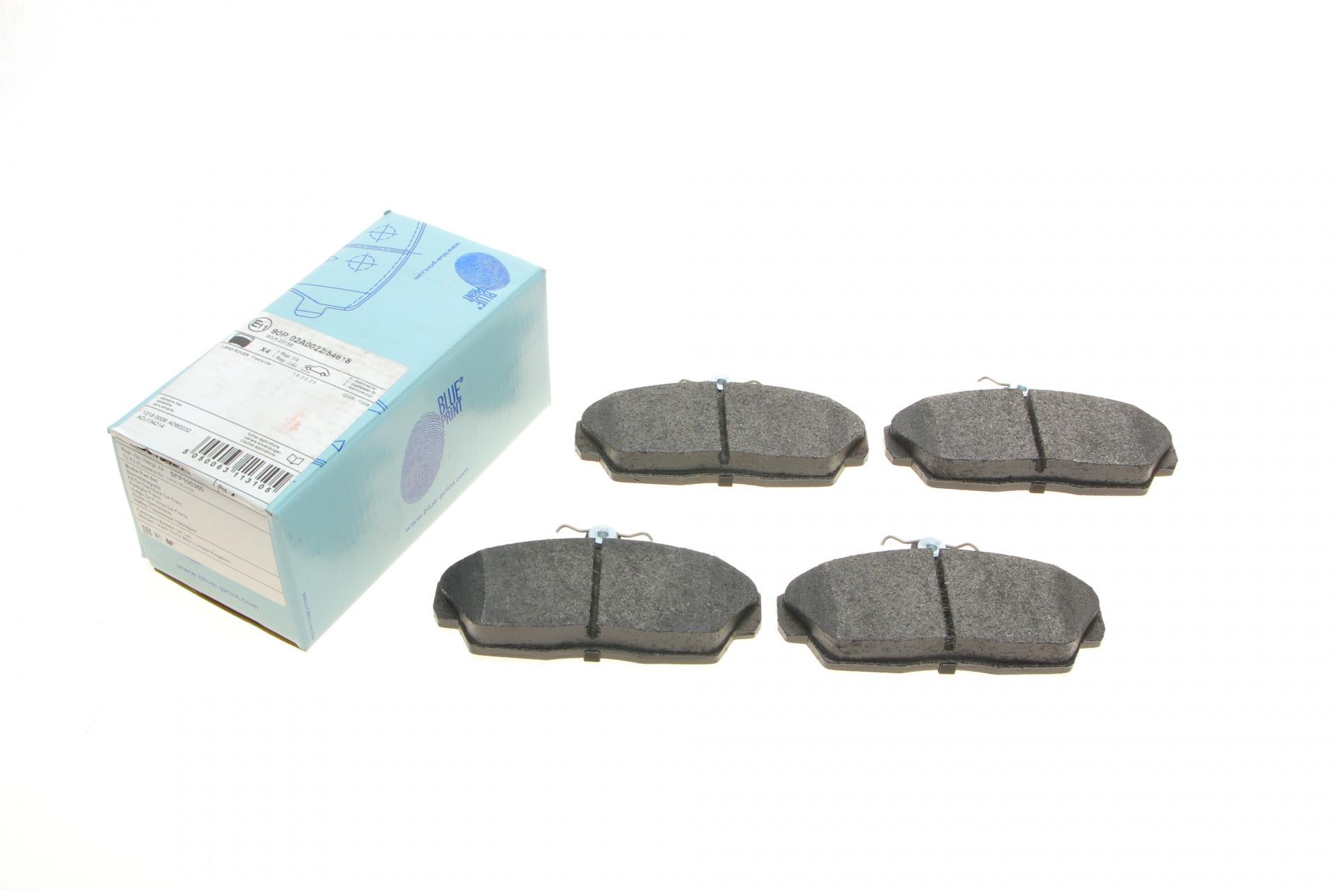 Колодки тормозные передние BLUE PRINT Land Rover Freelander 1.8/2.0 D/2.5 98-06 (ADJ134214 BLUE PRINT)