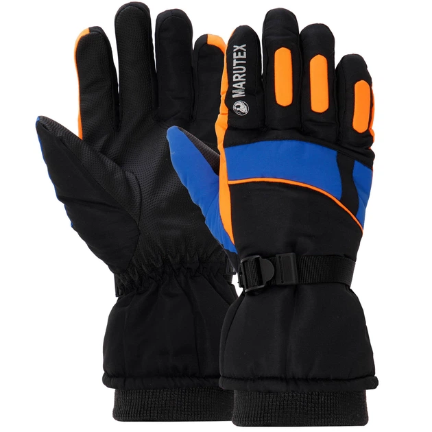 Перчатки для лыж и сноуборда мужские MARUTEX A-707 L-XL Черный/Синий (FFR00643) Перчатки для лыж и сноуборда мужские MARUTEX A-707 L-XL Черный/Синий (FFR00643)