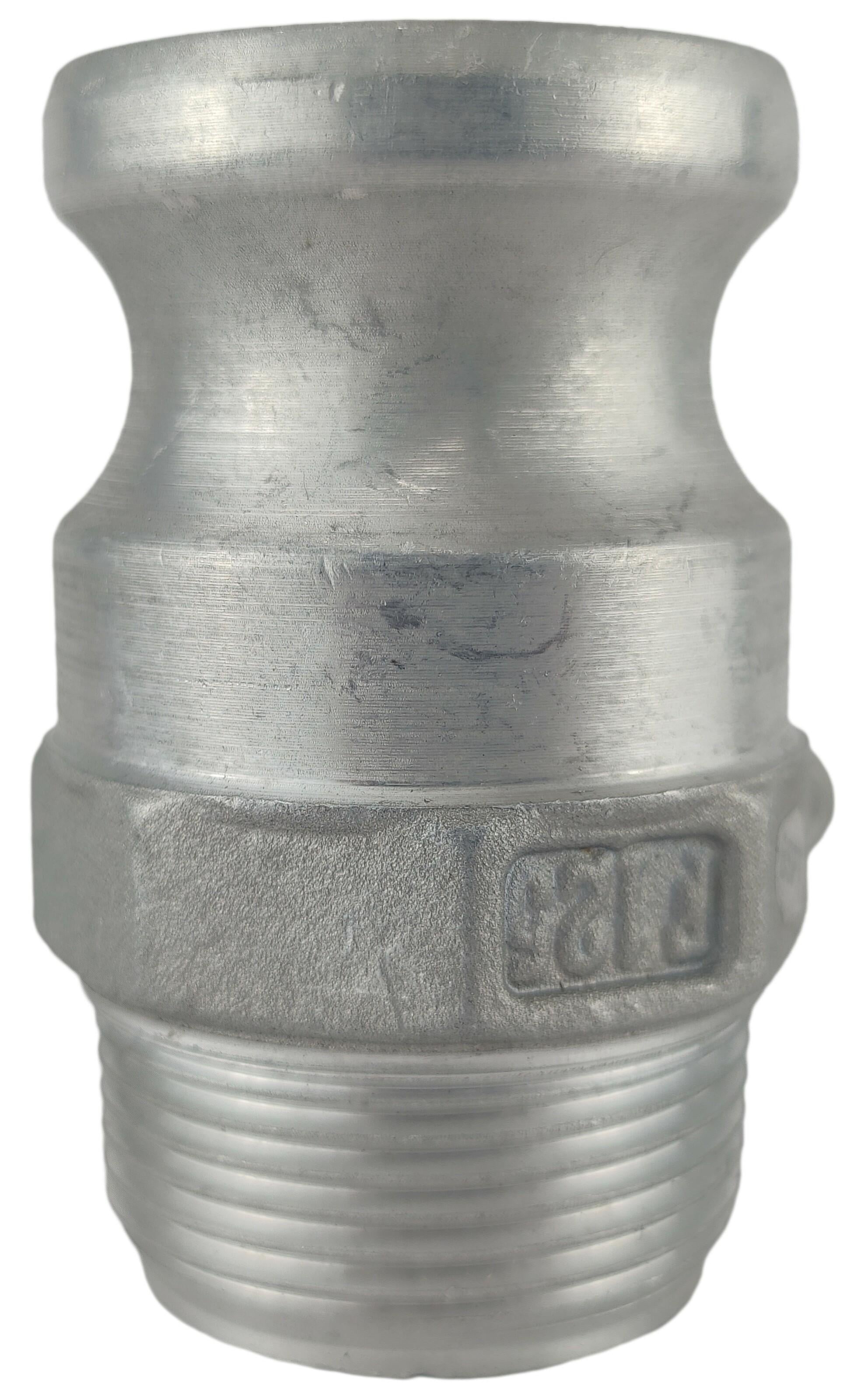 Ниппель camlock тип F с наружной резьбой BSPP ШРЗ алюминий F-125 1 1/4" (50250020) Ниппель camlock тип F с наружной резьбой BSPP ШРЗ алюминий F-125 1 1/4" (50250020)