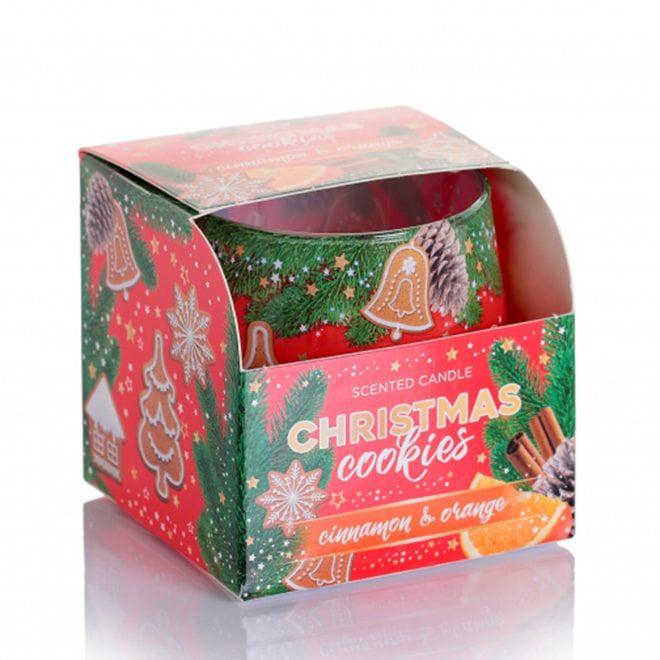 Свеча ароматическая Flora Christmas Cookies Cinnamon & Orange (28724)