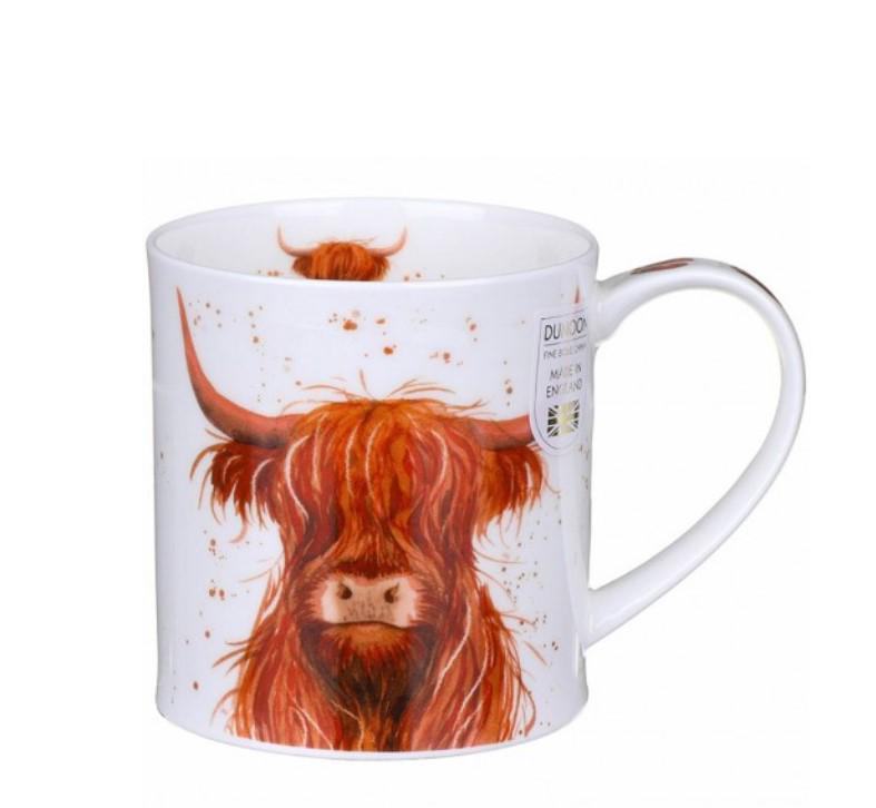 Чашка Dunoon Orkney Shaggy Tails Highland Cow 350 мл (111004689)