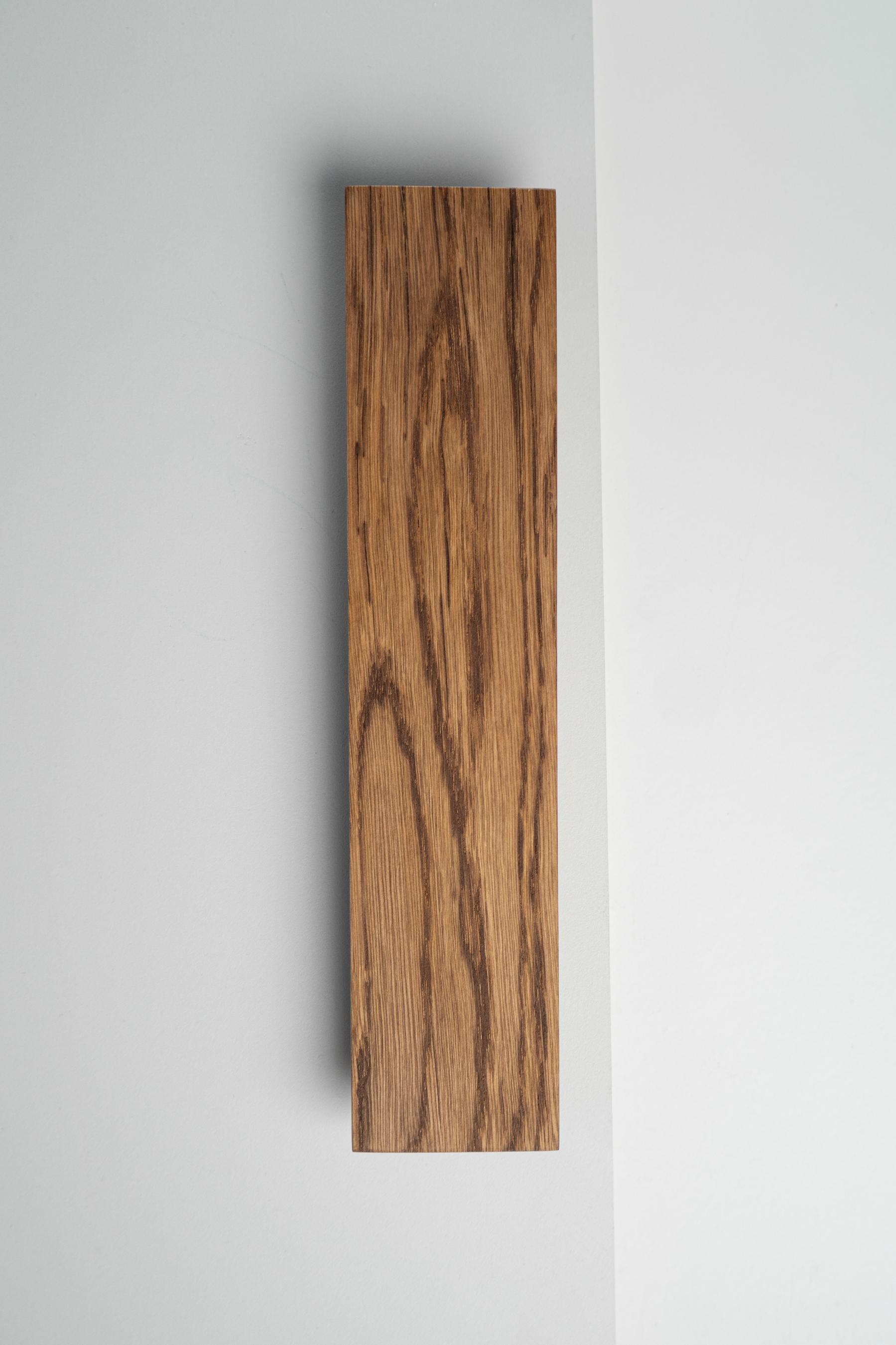 Меблева ручка із дерева Plato 450x55 мм Brown