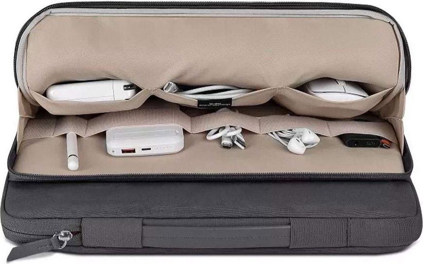 Cумка для ноутбука WiWU Ora Laptop Sleeve MacBook 14" Black - фото 4