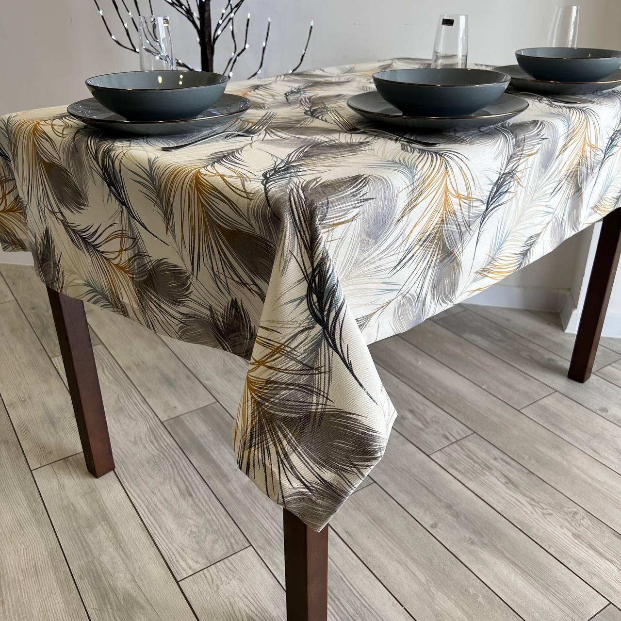 Скатертина водовідштовхувальна тефлонова прямокутна 220x170 см (30093-p3)