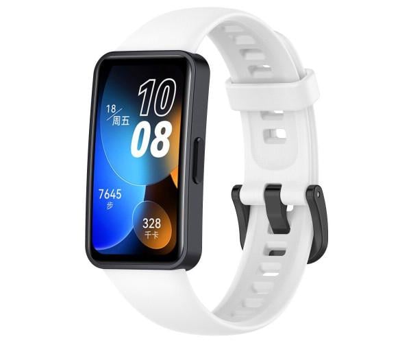 Ремешок для смарт-часов Silicone Huawei Band 8 Белый