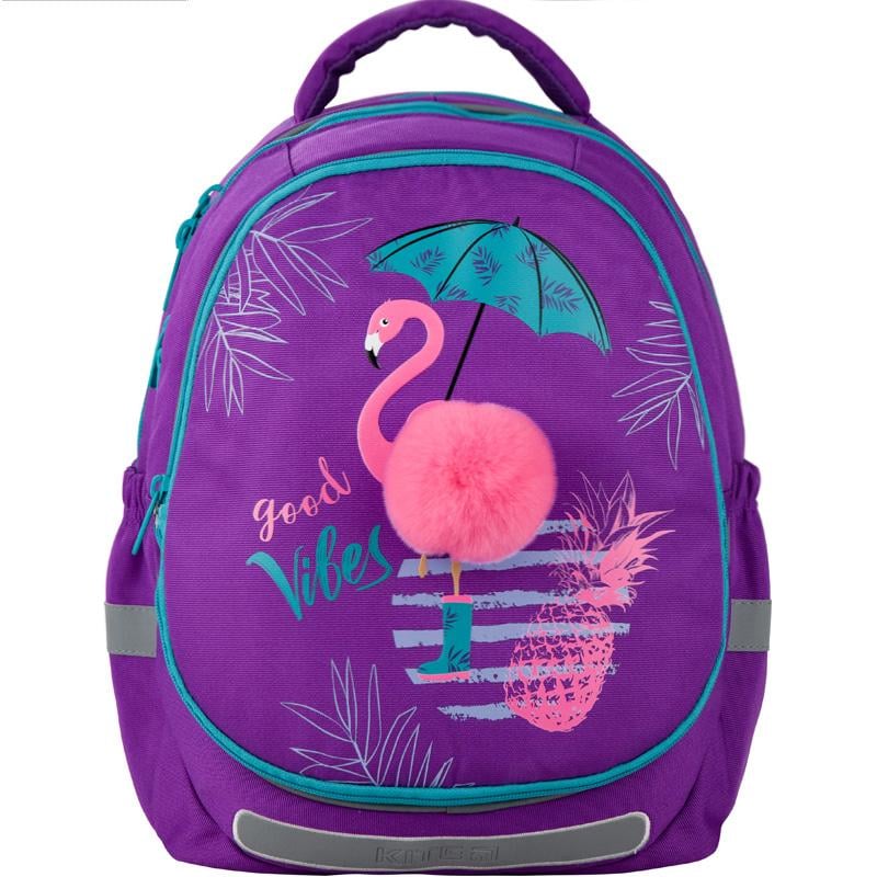 Рюкзак KITE Education Beautiful tropics 38x28x16см 16-25 л Фиолетовый (K20-700M)