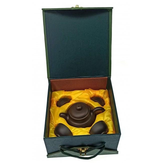 Сервіз глиняний для чаю 17х18х9,5 см (27997) - фото 2 Сервіз глиняний для чаю 17х18х9,5 см (27997) - фото 2