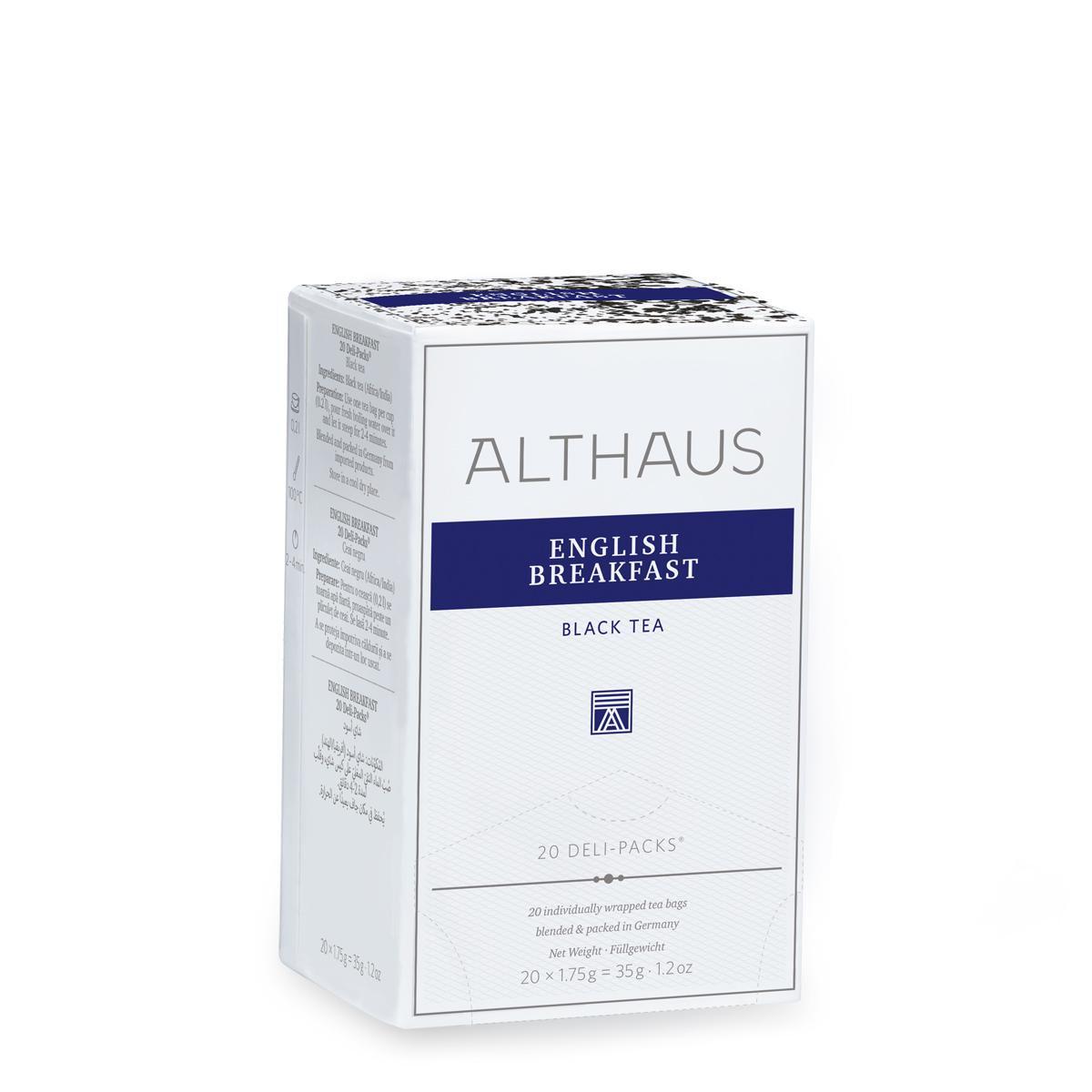 Чай Althaus English Breakfast St. Andrews Черный 20 пакетиков (9941455)